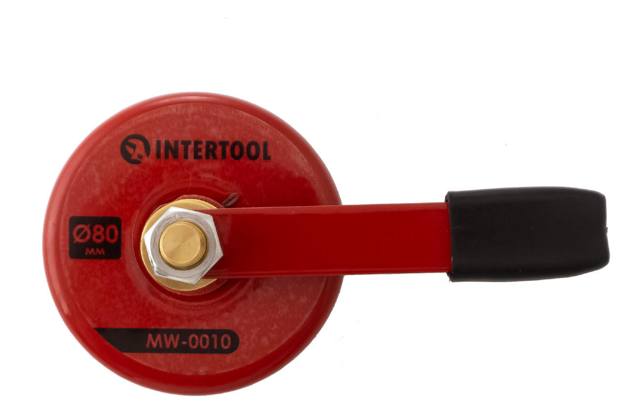 Контакт магнитный для сварки Intertool - 80 мм x 500A