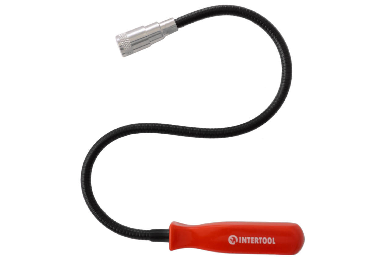 Захват магнитный Intertool - 565 мм x 2,25 кг с фонариком