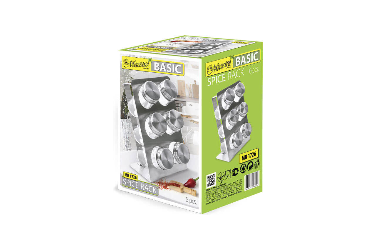 Набор емкостей для специй Maestro - 6шт