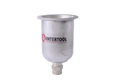 Бачок для краскопульта HVLP Intertool - 125 мл внутренняя резьба M14 x 1 мм