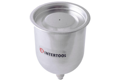 Бачок для краскопульта Intertool - 600 мл наружная резьба М14 x 1,25 мм