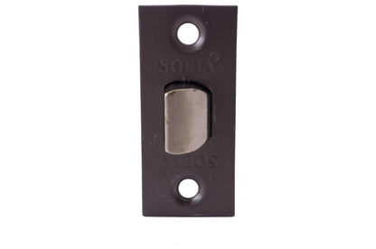 Замок врезной FZB - 37 мм защелка металл GRAFIT