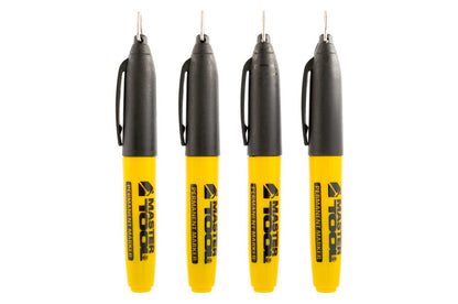 Маркер перманентный Mastertool - черный (80 шт.)