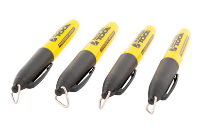 Маркер перманентный Mastertool - черный (80 шт.)