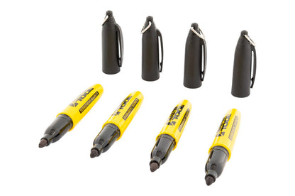 Маркер перманентный Mastertool - черный (80 шт.)