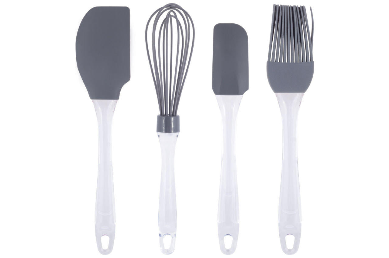 Набор кухонный Kamille - 4 ед. силиконовый