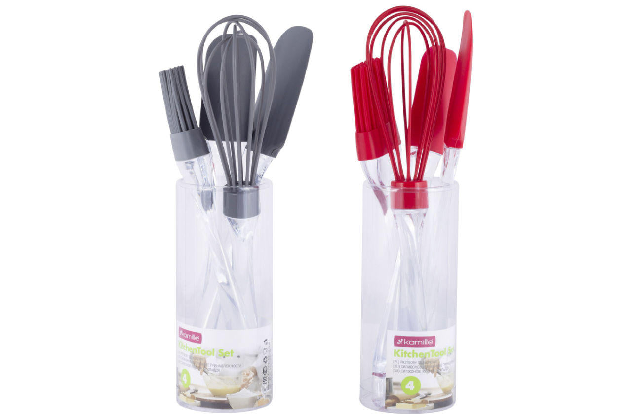 Набор кухонный Kamille - 4 ед. силиконовый