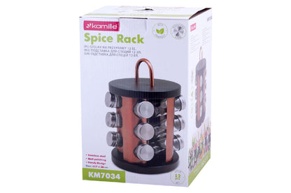 Набор емкостей для специй Kamille - 12 шт. 7034