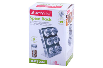 Набор емкостей для специй Kamille - 6 шт.