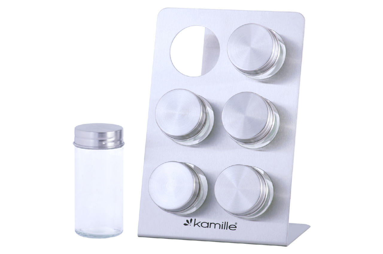 Набор емкостей для специй Kamille - 6 шт.