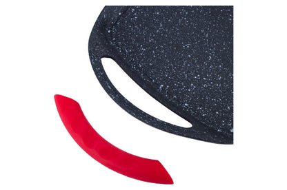 Плита-гриль антипригарная Kamille - 360 x 235 мм Black Marble