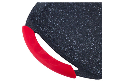 Плита-гриль антипригарная Kamille - 360 x 235 мм Black Marble