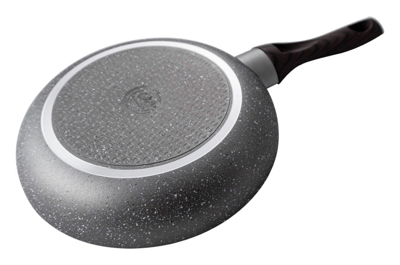 Сковорода антипригарная Kamille - 240 мм Grey Marble 4113