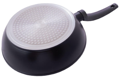 Сковорода антипригарная Kamille - 240 мм Black Marble глубокая