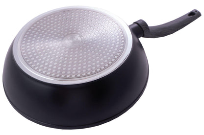 Сковорода антипригарная Kamille - 260 мм Black Marble глубокая