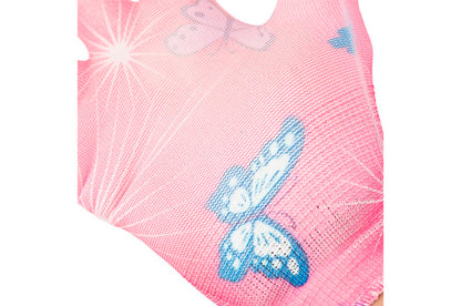 Перчатки Intertool - садовые полиуретановые 8" (розовые)