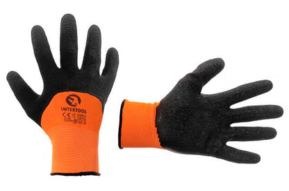 Перчатки Intertool - латексная вспененная усиленная 10"