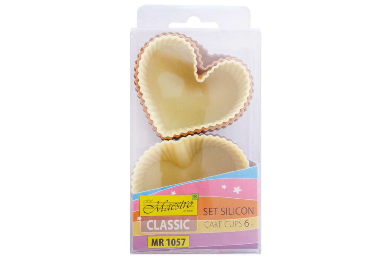 Набор форм для выпечки Maestro - сердца (6 шт.)