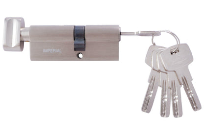 Цилиндр лазерный Imperial - ICK 80 мм 45/35 к/п-металл SN (цинк)