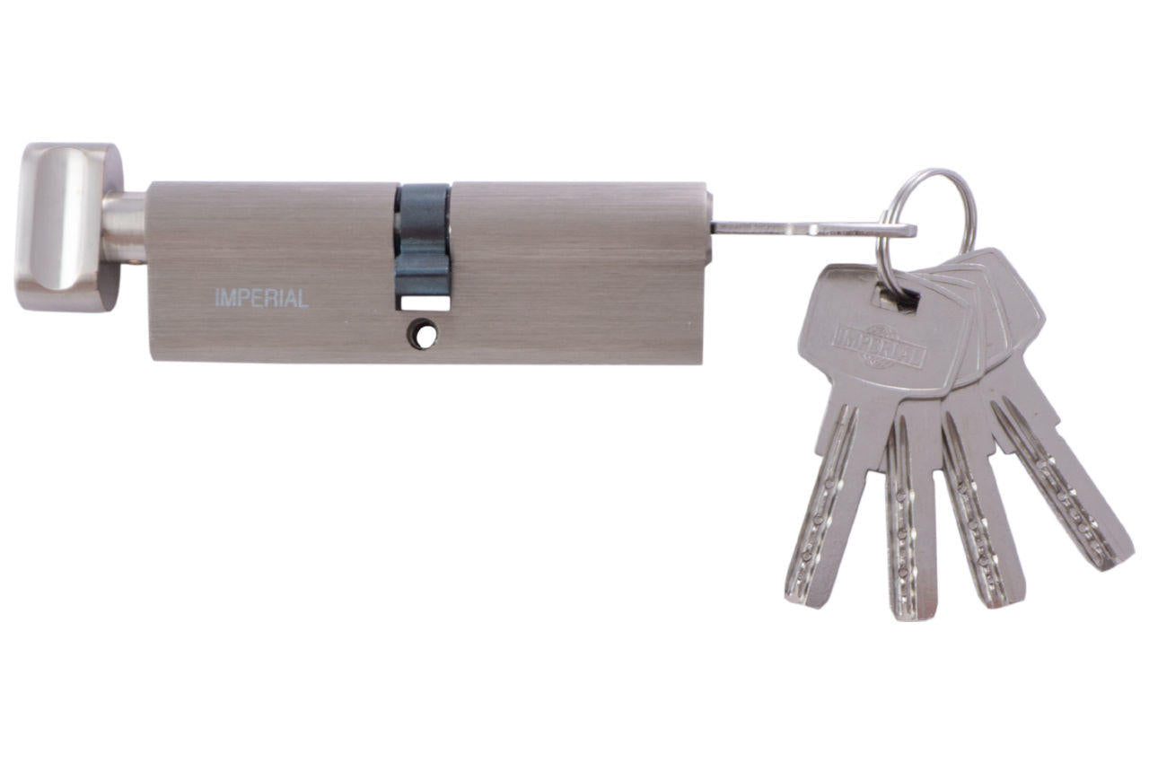 Цилиндр лазерный Imperial - ICK 100 мм 50/50 к/п-металл SN (цинк)