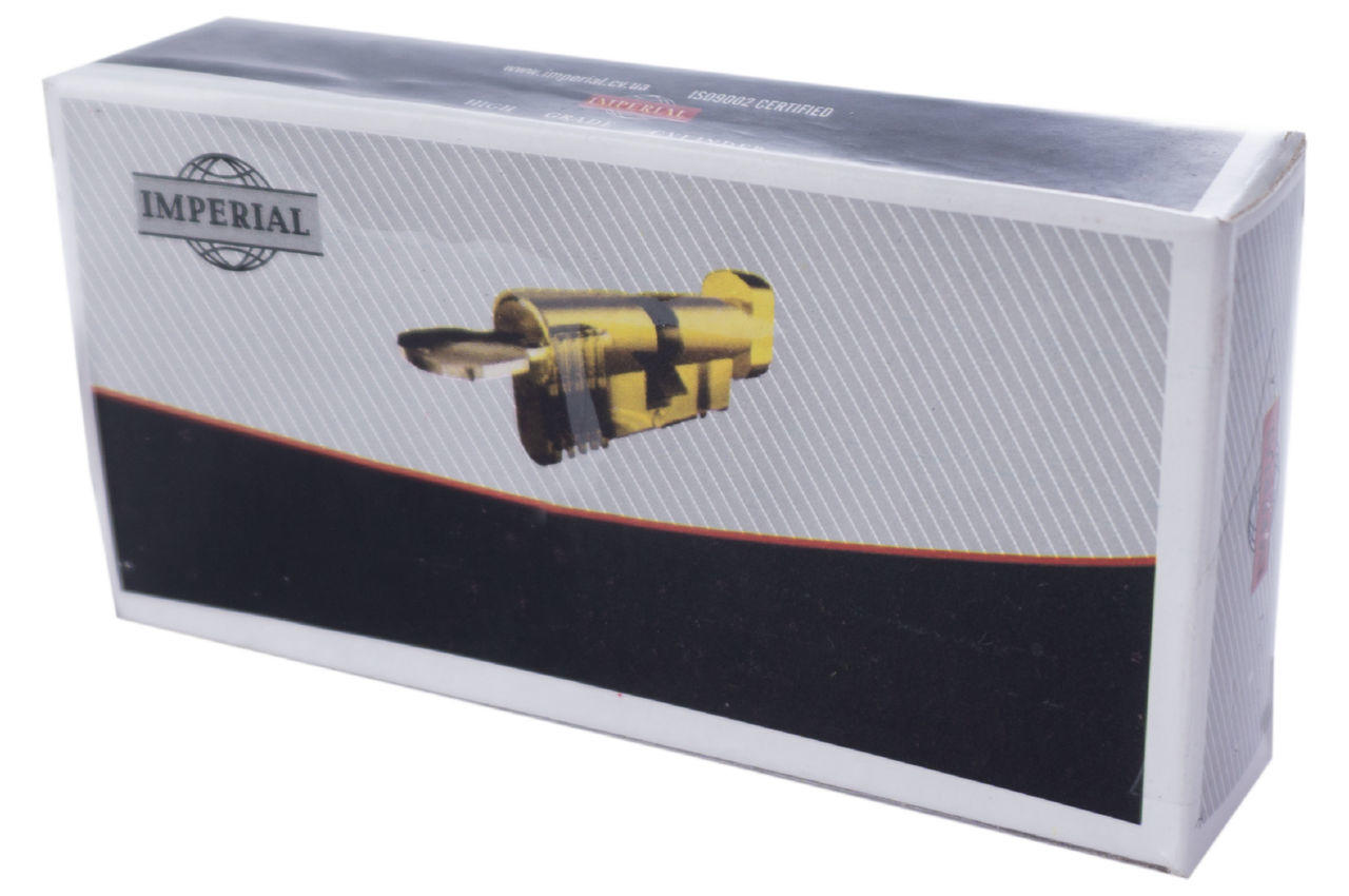 Цилиндр лазерный Imperial - C 110 мм 50/60 к/к SN (латунь)