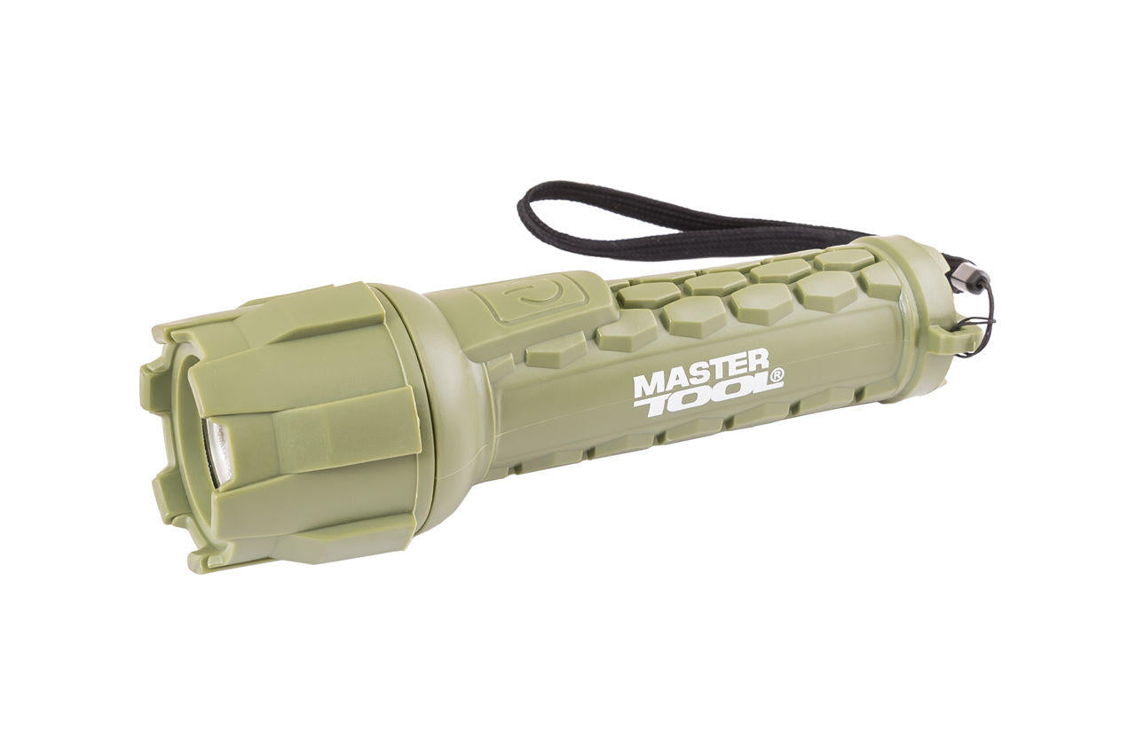 Фонарь ручной Mastertool - 1LED x 1 Вт водонепроницаемый