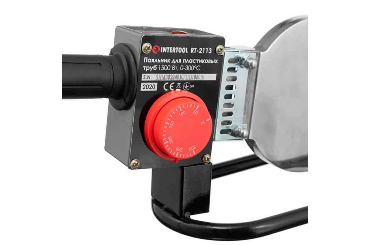 Паяльник пластикових труб Intertool – 1500 Вт x 75-110 мм
