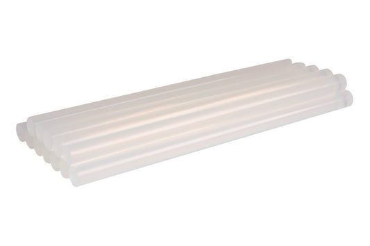 Стержни клеевые Mastertool - 11,2 x 200 мм суперпрозрачные Crystal (12 шт.)