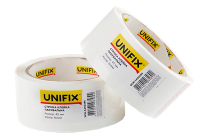 Скотч Unifix - 45 мм x 80 м x 40 мкм белый