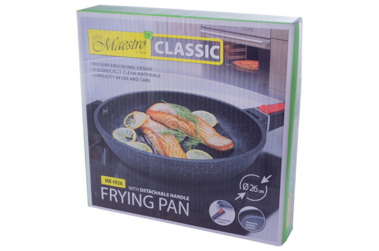 Сковорода антипригарная Maestro - 260 мм Granite