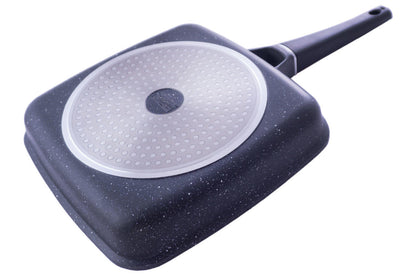 Сковорода-гриль антипригарная Maestro - 260 x 260 мм Granite