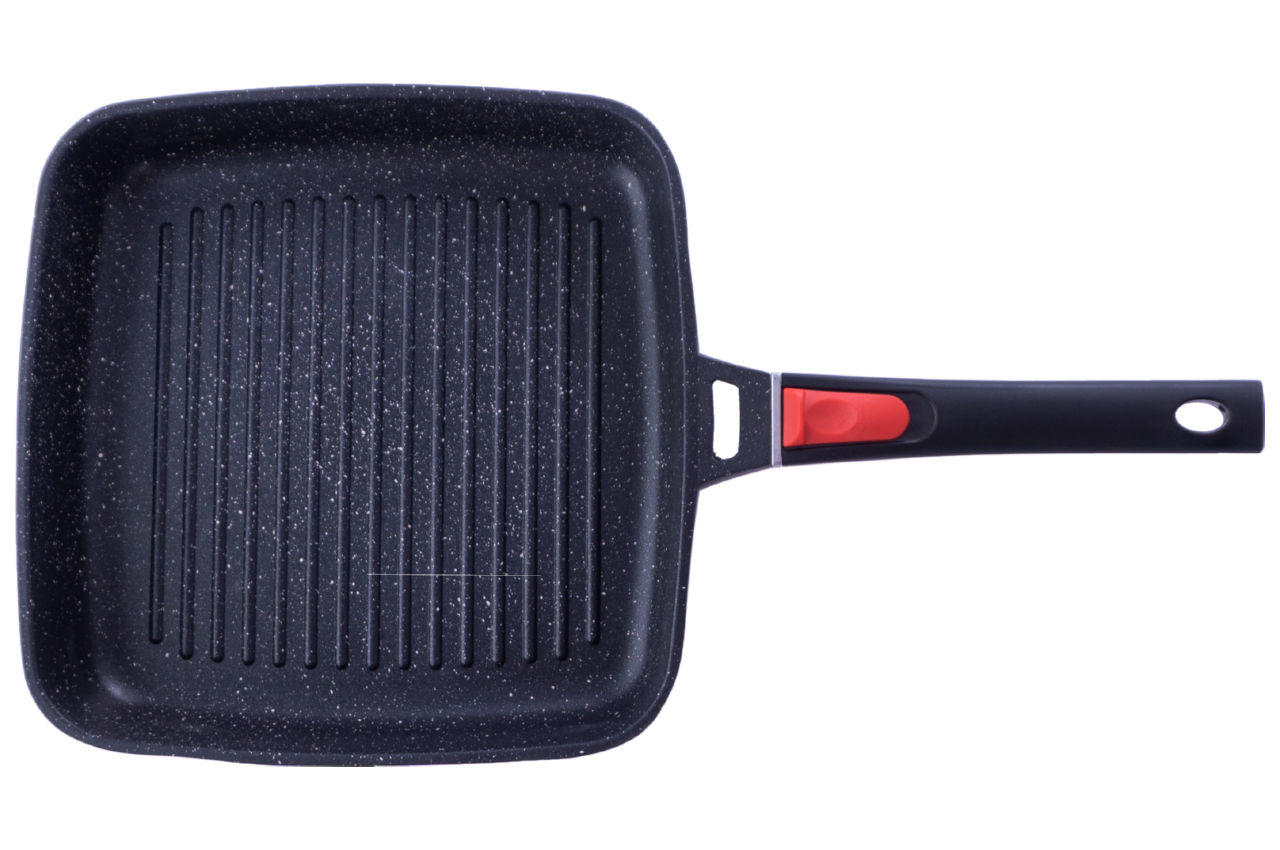 Сковорода-гриль антипригарная Maestro - 260 x 260 мм Granite