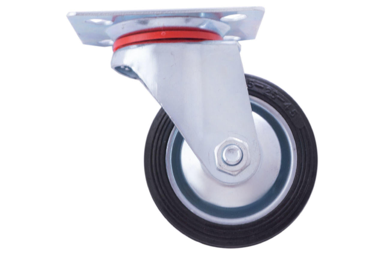 Опора колесная FZB - 75 мм платформа черная