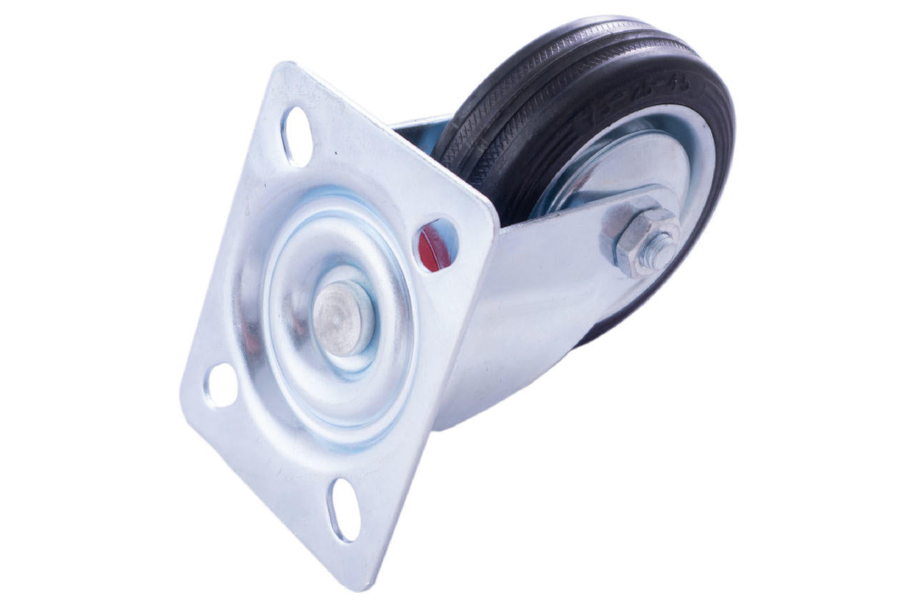 Опора колесная FZB - 75 мм платформа черная