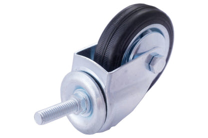 Опора колесная FZB - 75 мм штырь черная