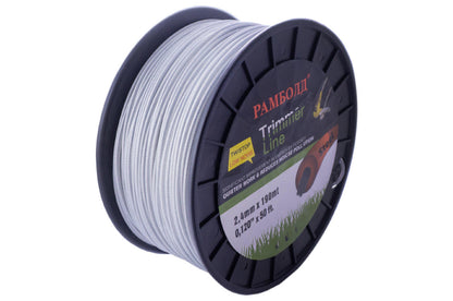 Леска для триммера Рамболд - 2,4 мм x 190 м трос