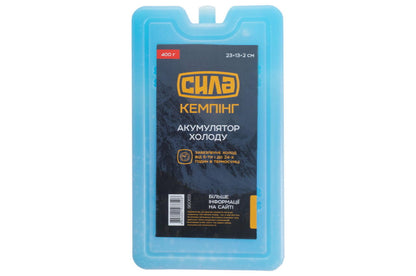 Аккумулятор холода Сила - 400 мл х 230 x 130 x 20 мм