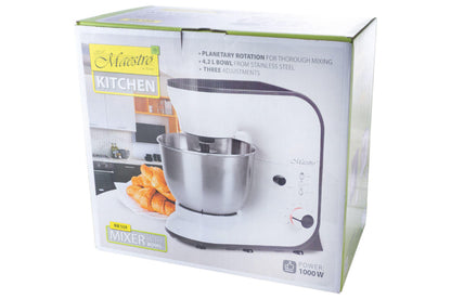 Міксер планетарний Maestro MR-559-White
