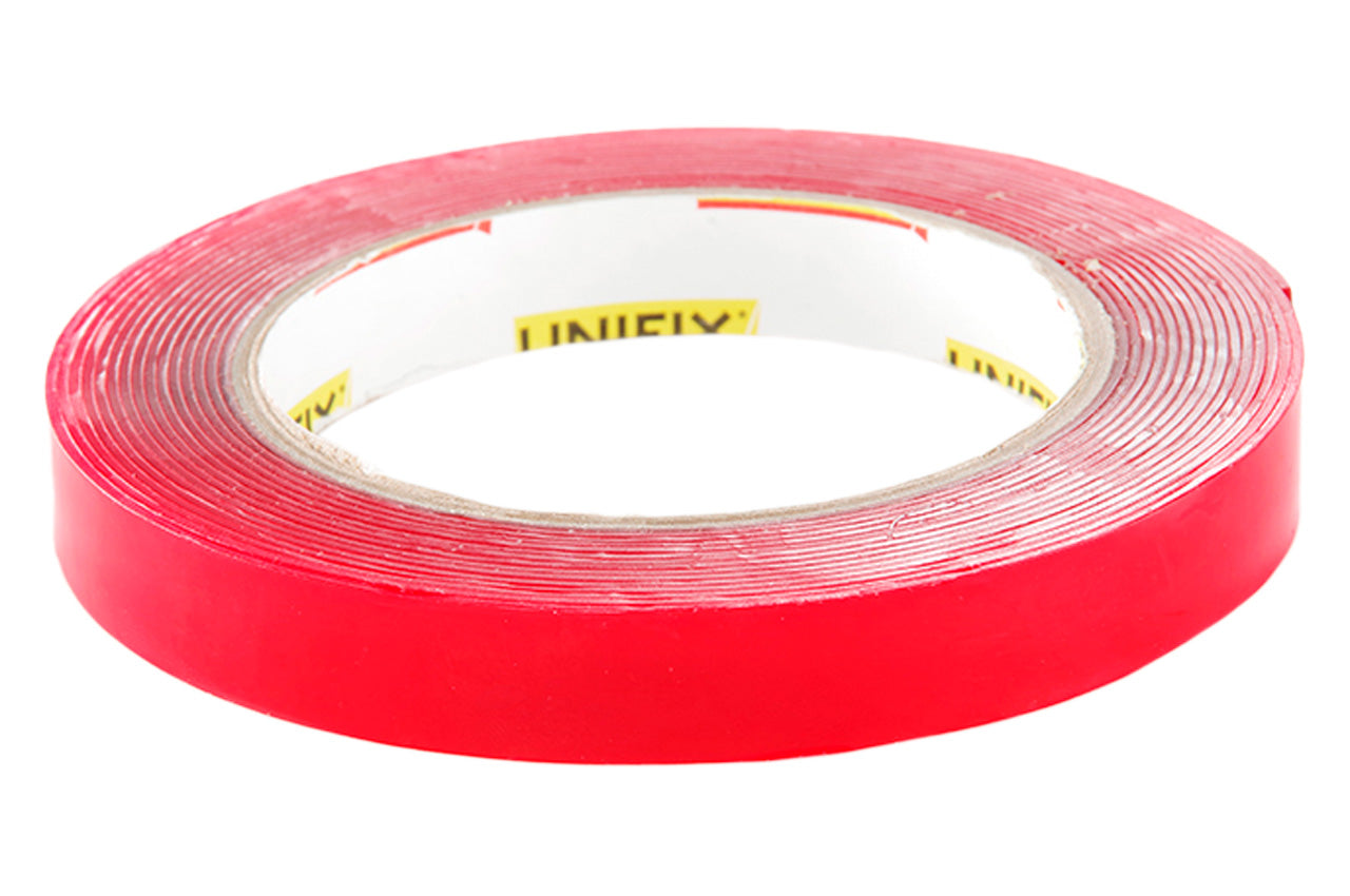 Лента двухсторонняя Unifix - 1 x 15 мм x 5 м пеноакрил