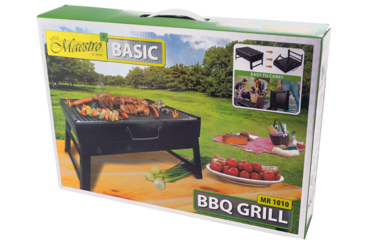 Мангал складной Maestro - 430 x 290 x 220 x 0,5 мм