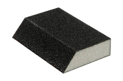 Губка шлифовальная Intertool - 110 x 75 x 25 мм x P60 трапеция