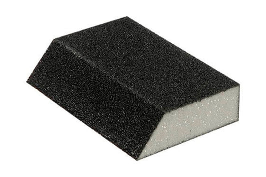 Губка шлифовальная Intertool - 110 x 75 x 25 мм x P60 трапеция