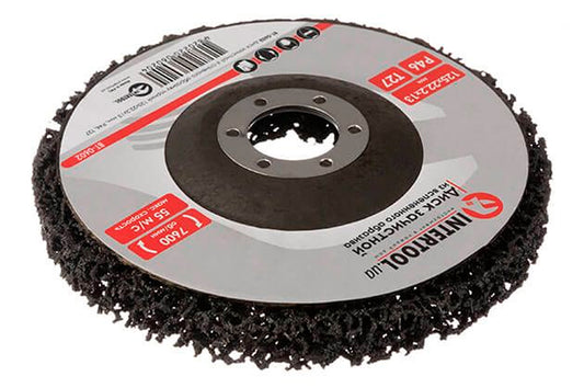 Диск зачистной вспененный Intertool - 125 x 13 мм x P46 черный