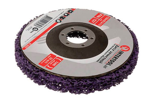 Диск зачистной вспененный Intertool - 125 x 13 мм x P46 фиолетовый