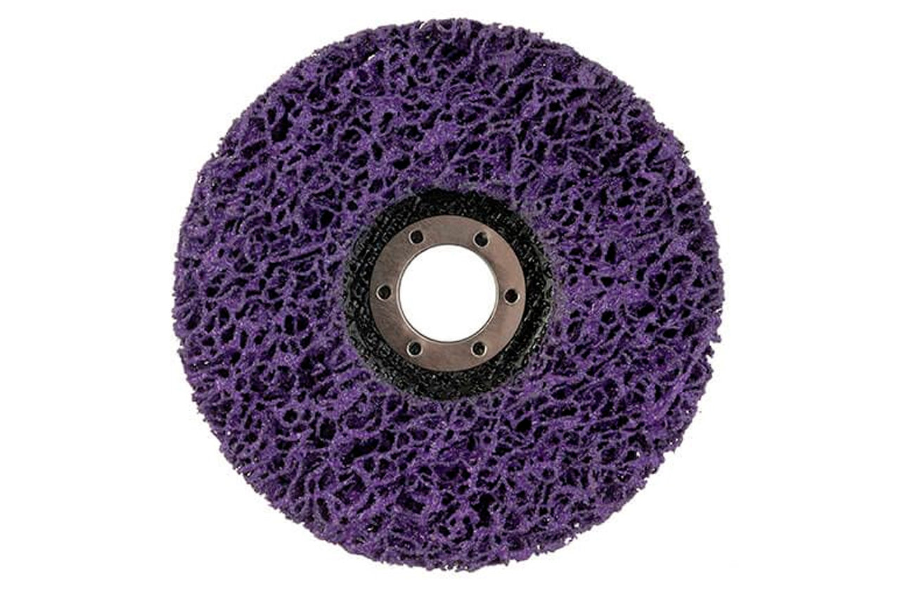 Диск зачистной вспененный Intertool - 125 x 13 мм x P46 фиолетовый