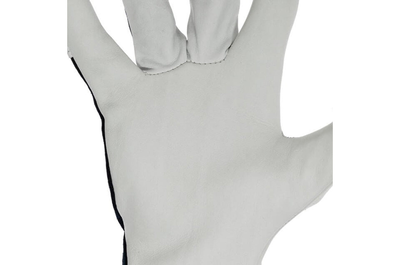 Перчатка Intertool - комбинированная овечья кожа 10"