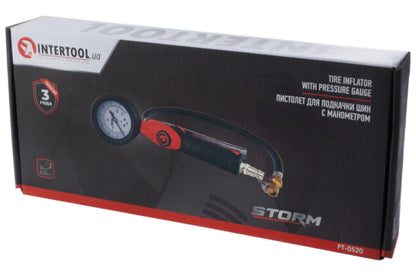 Пистолет для подкачки шин Intertool - 16bar Storm