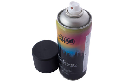 Краска аэрозольная Сила - 400 мл RAL 9005 черная мат