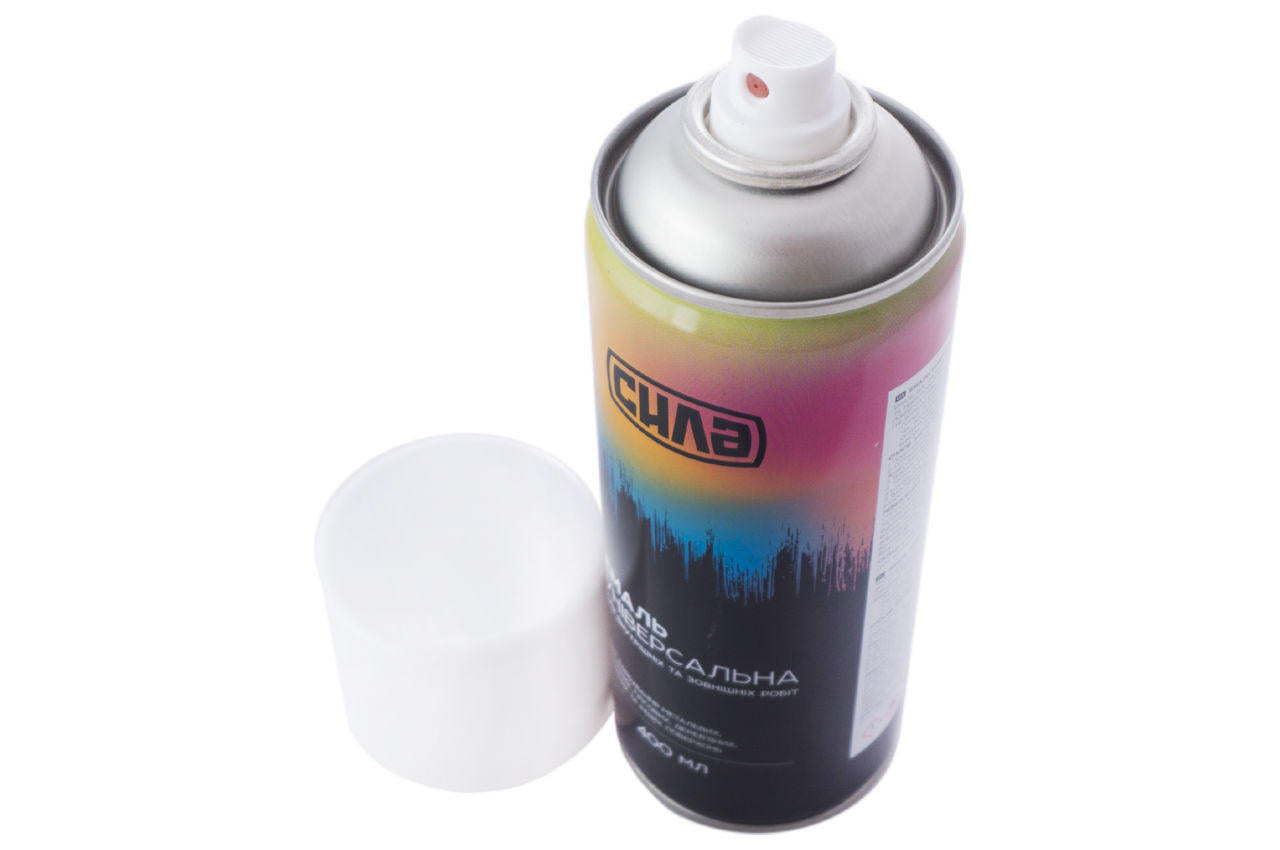 Краска аэрозольная Сила - 400 мл RAL 9010 белая
