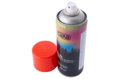 Краска аэрозольная Сила - 400 мл RAL 3020 красная